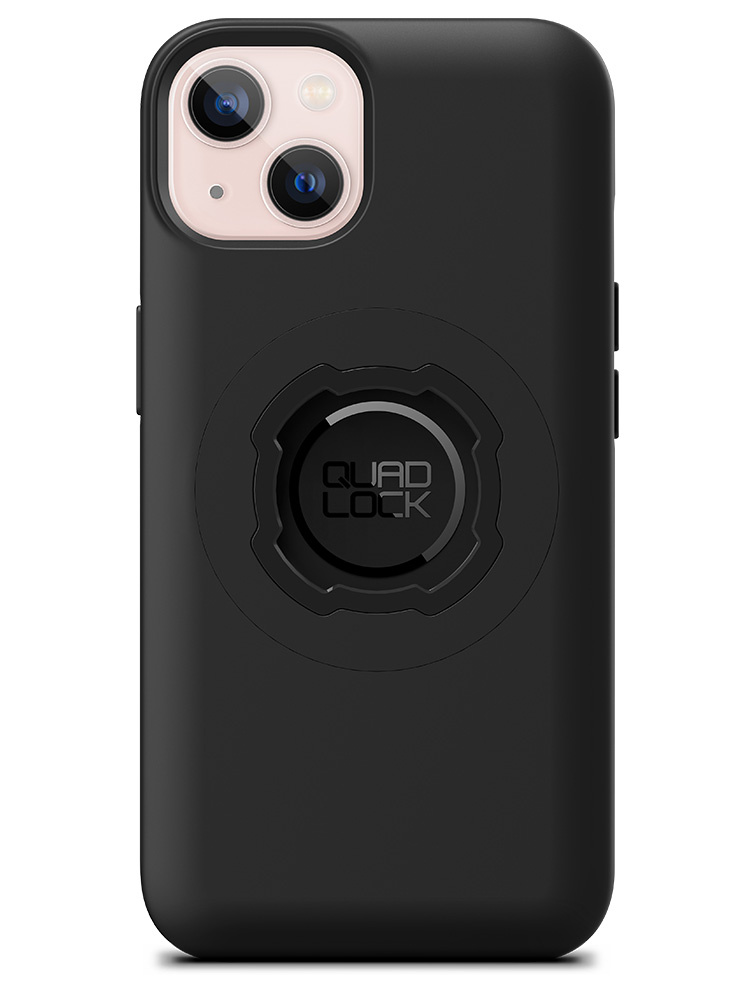 Zestaw: etui na telefon iPhone 13 + uchwyt Quad Lock montowany za pomocą paska z szybkozłączką