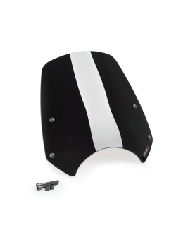 Szyba motocyklowa sportowa PUIG New Generation Indian FTR 1200 (19-22)/ FTR 1200 Rally (19-22)/ FTR 1200S (19-22) czarna