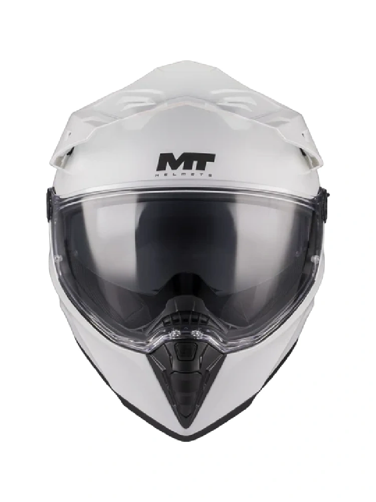 Kask adventure MT Track SV Pure A0 biały, połysk