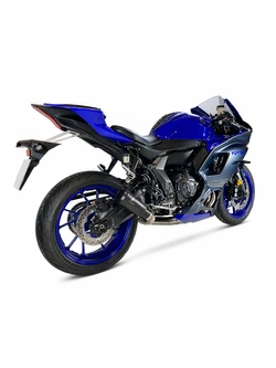 Pełny układ wydechowy IXRACE MK2 Yamaha R7 (21-) czarny [bez homologacji]