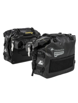 Zestaw dwóch sakw bocznych Touratech Extreme Edition Plug'n'Travel do systemu montażowego Vario BMW R 1300 GS (23-) czarne [poj.: 2 x 30l]