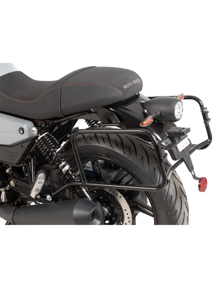 Stelaż kufrów bocznych Hepco&Becker Moto Guzzi V7 Stone (25-) montowany na stałe, czarny