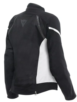 Kurtka motocyklowa damska tekstylna Dainese Air Frame 3 Tex czarno-biała