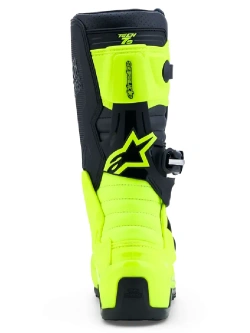 Buty enduro dziecięce Alpinestars MX Tech 7S czarno-żółte-fluo