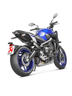 Pełny układ wydechowy Akrapovič Racing Line Yamaha MT-09 (14-20)/ Tracer 900 (15-20)/ XSR 900/ GP (16-21) [tytan/ włókno węglowe]