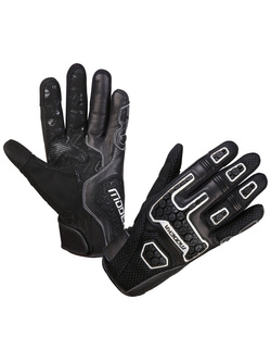 Rękawice motocyklowe Modeka Dracon czarno-białe