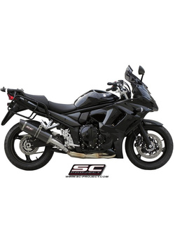Tłumik owalny Slip-on SC-Project do Suzuki GSF 1250 BANDIT [06-16] / GSX 1250F TRAVELLER [09-16] / GSX 650 F [08-12]