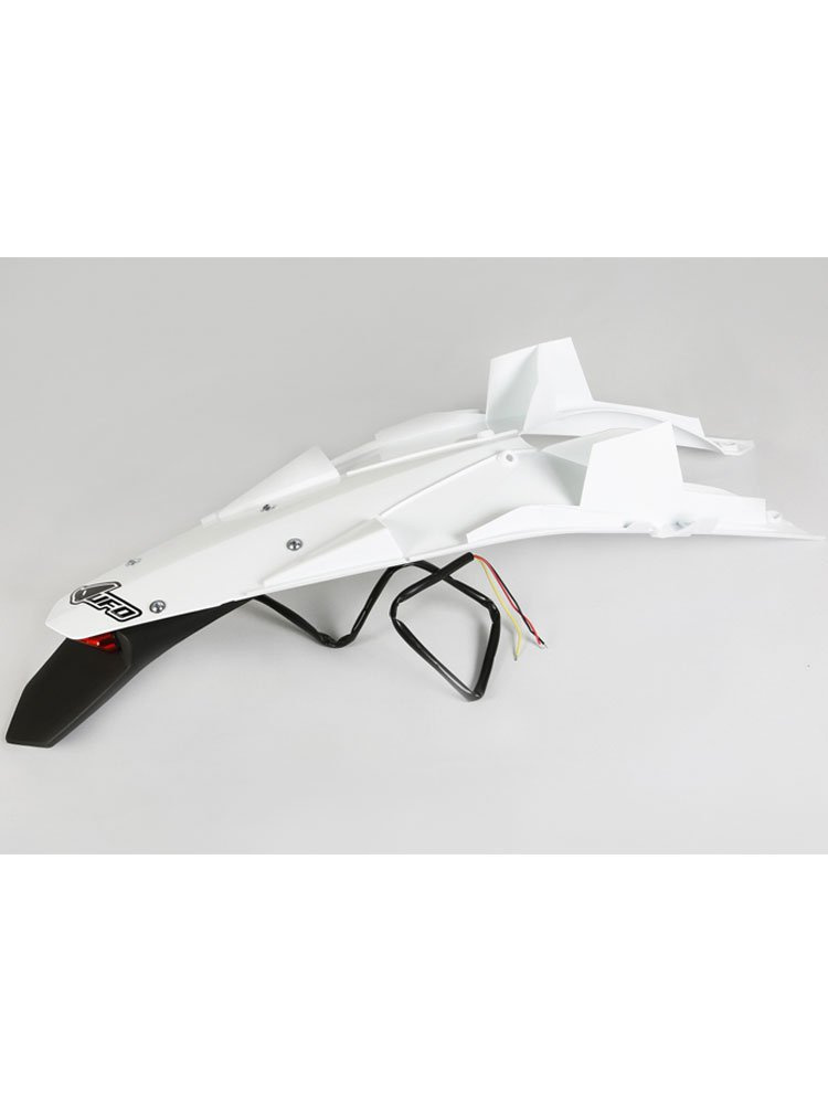 Tylny błotnik z lampą UFO do Husqvarna TC/TE 449 (11-13), TC/TE 499 (11-13), TE 511 (11-13) biały