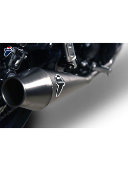 Układ wydechowy 2x1 Termignoni Slip-On stal nierdzewna do Triumph Street Twin (16-20)