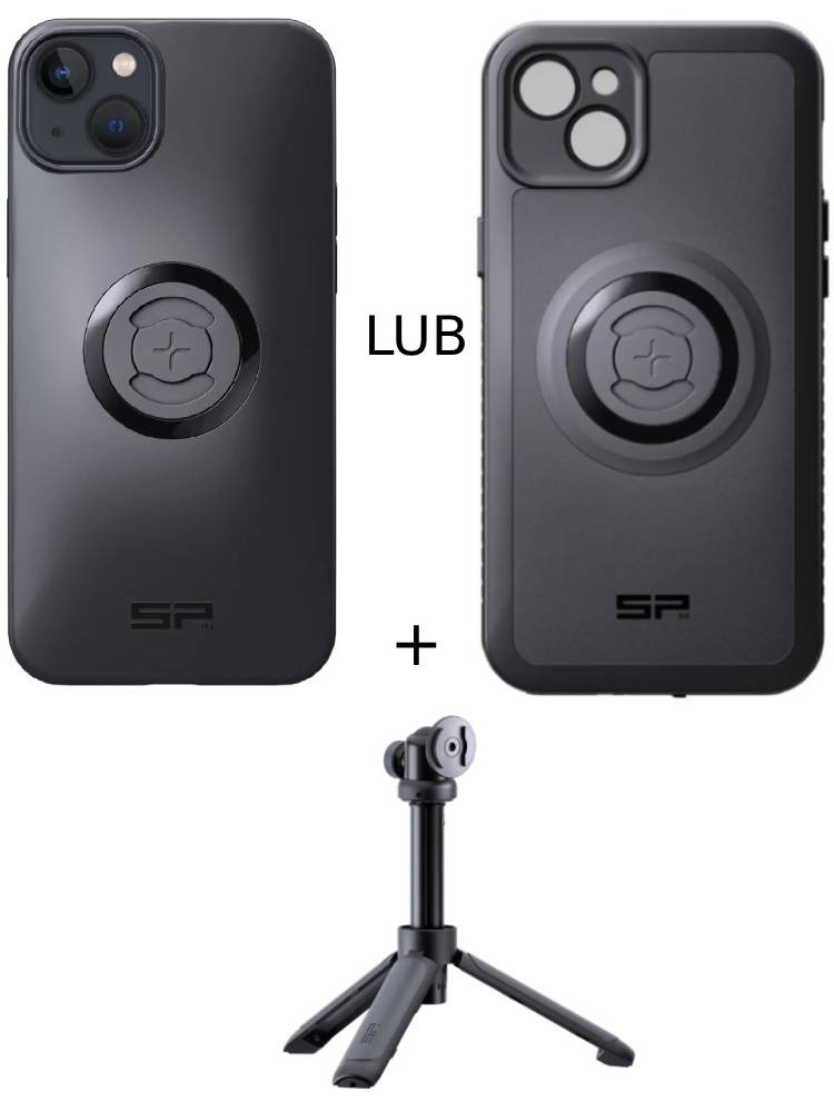 Zestaw: etui na telefon iPhone 14 Plus + statyw/selfie stick SPC+ SP Connect