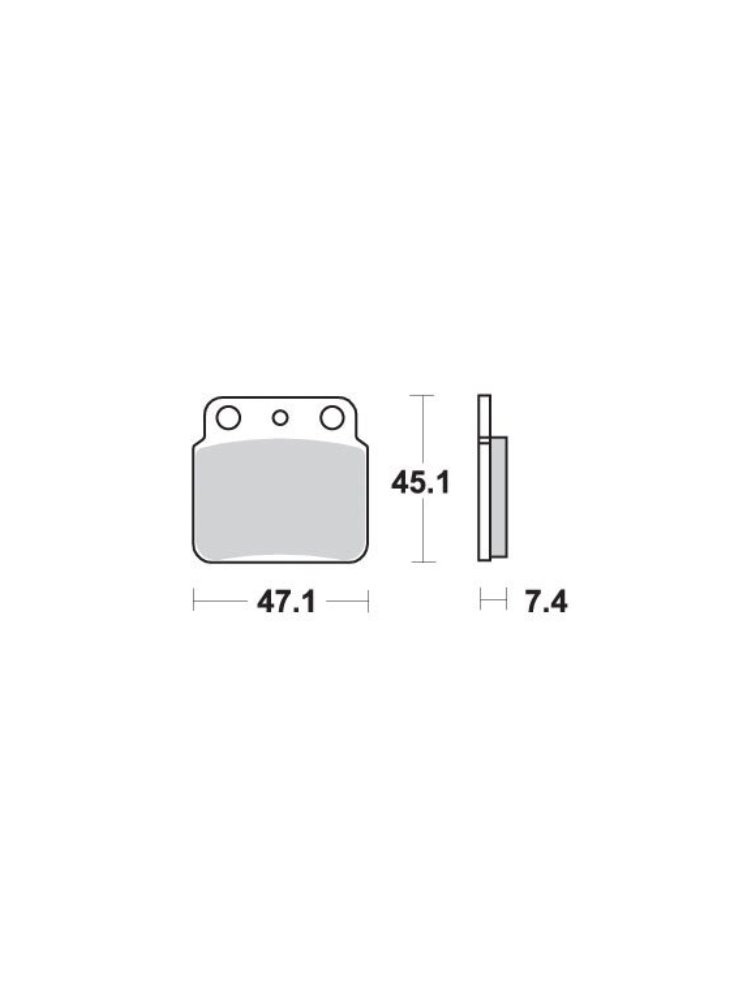 KLOCKI HAMULCOWE SBS 649 SI