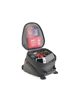 Torba na zbiornik Tankbag GIVI ST607+ mocowana za pomocą pasków, czarna [poj.: 22-26 l]