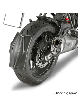 Błotnik tylny Kappa KRM01 czarny BMW S 1000 XR (20-) [mocowanie w zestawie]