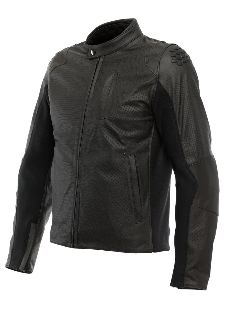 Kurtka motocyklowa skórzana Dainese Istrice [wersja perforowana] brązowa