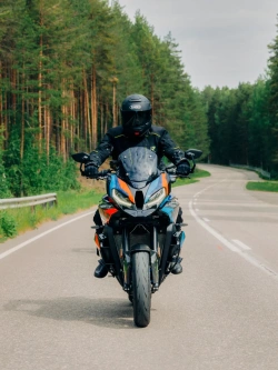 Kurtka motocyklowa tekstylna Rukka Flexo-R czarno-żółta