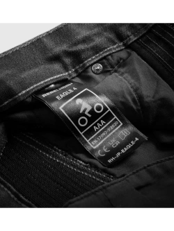 Jeansy motocyklowe Rebelhorn Eagle 4 Slim Fit czarne