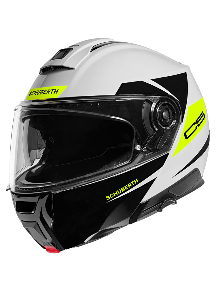 Kask szczękowy Schuberth C5 Eclipse żółty