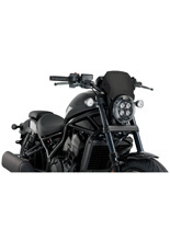Owiewka motocyklowa płytowa PUIG Retroplate Honda CMX 1100 Rebel/ DCT (21-) czarna [aluminiowa]