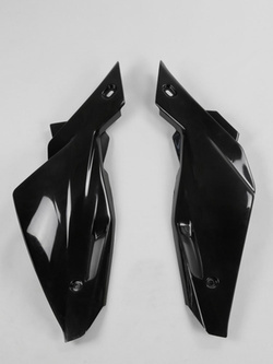 Osłony boczne tylnie UFO do Husqvarna TC 250/310 (08-13), TE-TX 250 (08-13), TE 310 (08-13) czarne