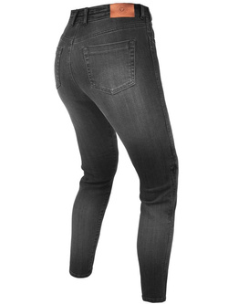 Jeansy motocyklowe damskie Rebelhorn Classic III Slim Fit szaro-czarne