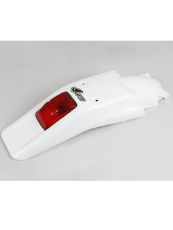 Tylny błotnik UFO do Honda XR 250R (96-04), XR 400R (96-06) biały