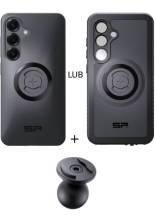 Zestaw: etui na telefon Samsung Galaxy S25 + uchwyt kulowy Pro SPC+ SP Connect