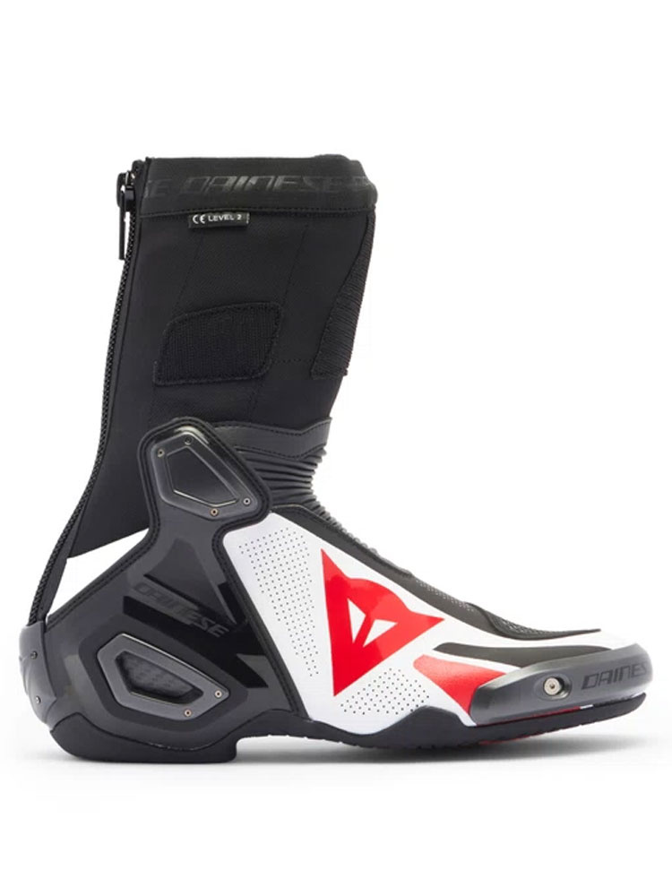 Buty motocyklowe Dainese Axial 2 Air czarno-biało-czerwone