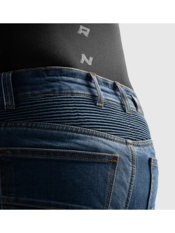 Jeansy motocyklowe Rebelhorn Eagle 4 Slim Fit niebieskie