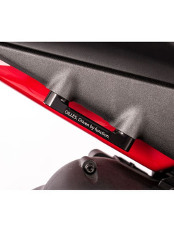 Osłony podnóżków pasażera GILLES Ducati Panigale V4 1000 R (19-20)/ 1100/ S (18-)/ Streetfighter V4 1100/ S (20-22) czarna