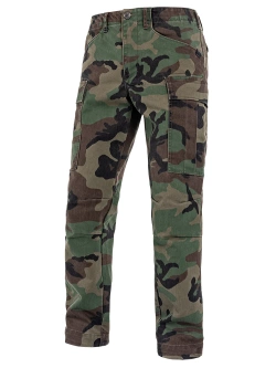 Spodnie motocyklowe tekstylne John Doe Regular Cargo Mono moro