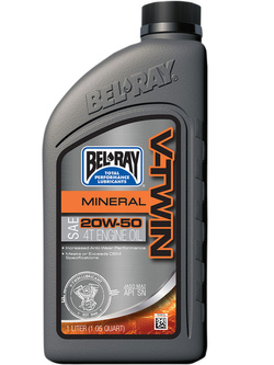Olej mineralny Bel-Ray V-Twin 4T 20W-50 [poj.: 1l]
