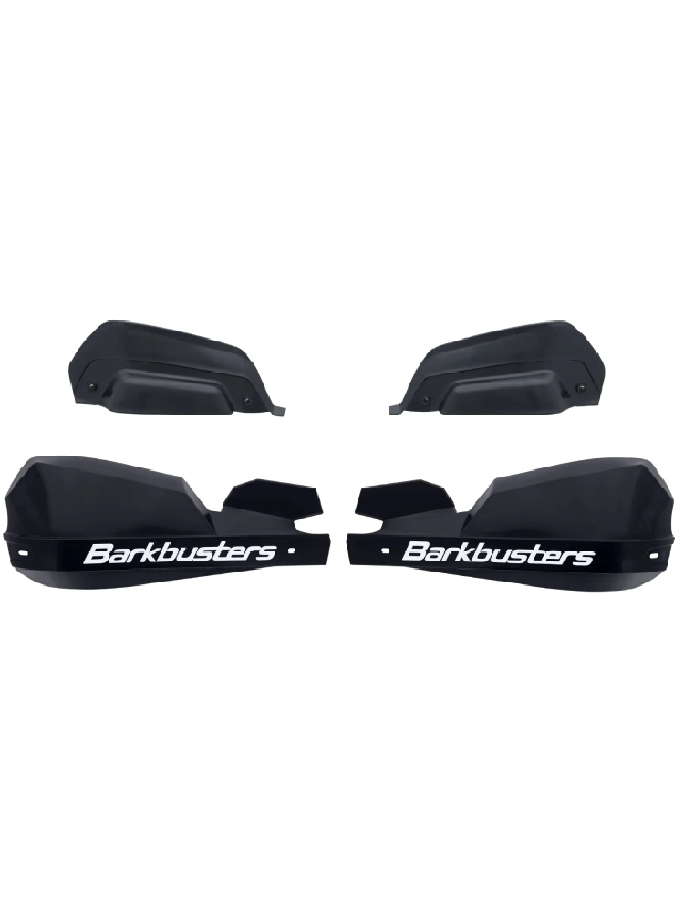 Osłoni dłoni Barkbusters VPS z regulowanymi deflektorami + zestaw montażowy BMW F 900 GS Adventure/Ride Pro (24-), czarno-białe