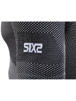 Koszulka termoaktywna z długim rękawem SIXS Breezy Touch V2 czarna unisex