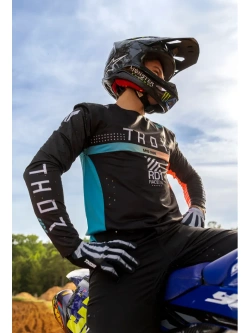 Bluza enduro Thor Sportmode Synth czarna