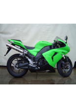 Tłumik G.P.R Inox Tondo / Round [Double Bolt-On, Stainless Steel] - Kawasaki Zx-10R [06-07]