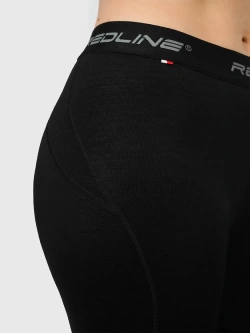 Legginsy termoaktywne damskie Redline Saxon 2.0 Merino czarne