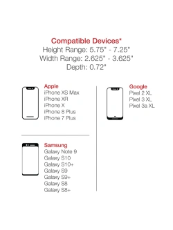 Uchwyt na telefon RAM Quick-Grip XL z mocowaniem Tough-Strap