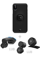 Zestaw do samochodu: etui na telefon iPhone X / XS + mocowanie Quad Lock
