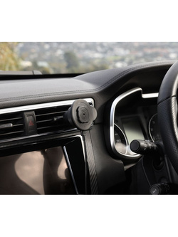 Zestaw do samochodu: etui MAG na telefon Samsung Galaxy A55 (magnetyczne) + mocowanie Quad Lock