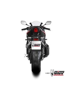 Pełny układ wydechowy MIVV Slip-On AK-1 Honda CBR 650 R (24-) stal nierdzewna