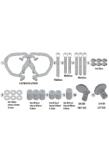 Gmole silnika Kappa BMW R 1300 GS (23-) czarne