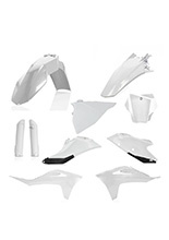 Pełny zestaw plastików Acerbis GasGas EX250/F/300/350F/450F/MC 125/250/F350F/450F (21-23) biały