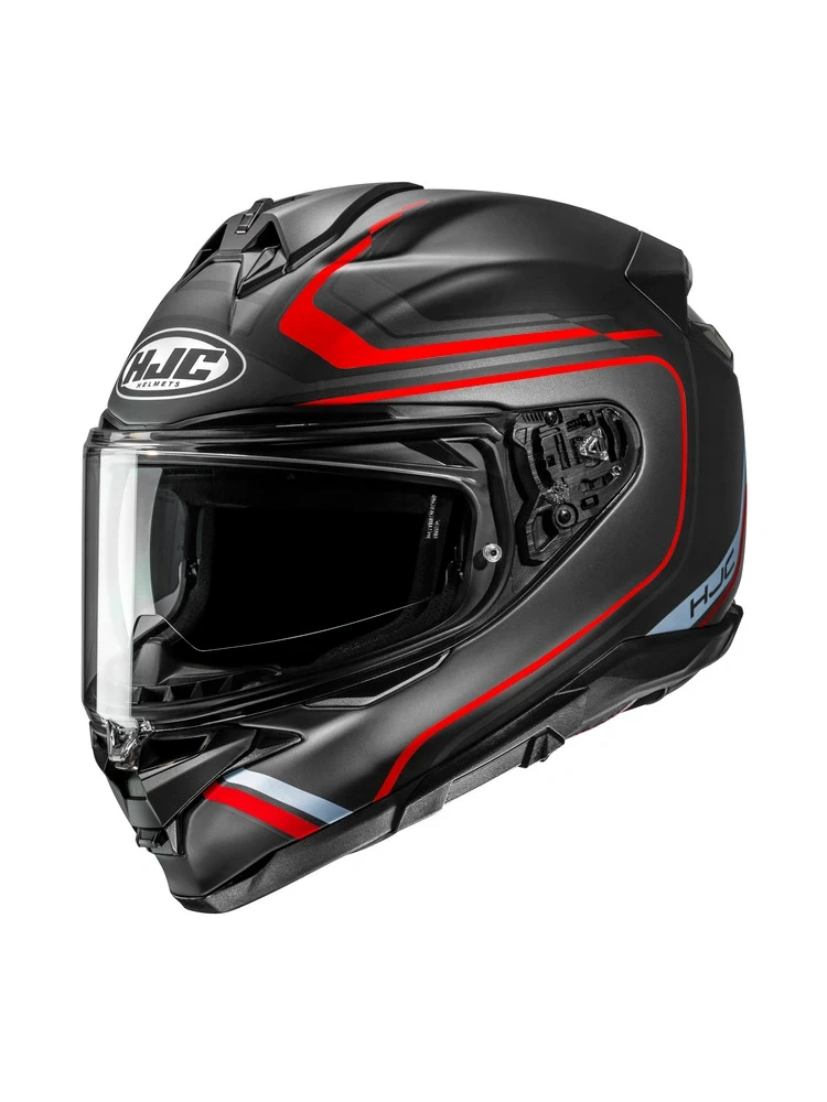 Kask integralny HJC F72 Oflo czarno-czerwony