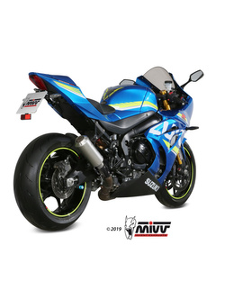 Tłumik motocyklowy Slip-On Line (MK3) MIVV do Suzuki GSX-R 1000 (17-20) srebrny