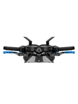 Zestaw regulowanych dźwigni Puig 4.0 Evo z zawiasem 90 stopni [przedłużane] Yamaha MT-03 321 (16-), YZF-R3 (15-18)