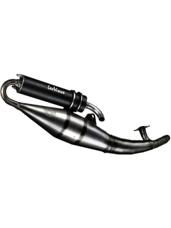 Pełny układ wydechowy LeoVince Hand Made TT czarny Aprilia/ Keeway/ Yamaha (wybrane modele) 