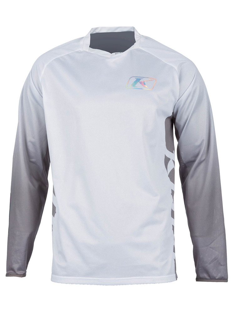 Bluza enduro Klim XC Lite biało-szara