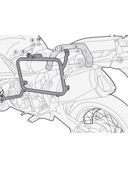 Stelaż Givi pod kufry boczne Monokey do Yamaha XT 1200Z Super Ténéré (10-20), XT1200ZE Super Ténéré (14-20)