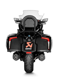 Tłumiki motocyklowe Akrapović BMW K 1600 B / Grand America [17-20] [Slip-On Line, Black Titanium] 