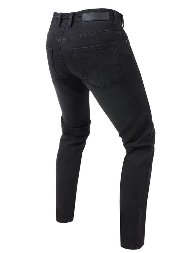 Jeansy motocyklowe damskie Rebelhorn Classic III Skinny Fit szaro-czarne